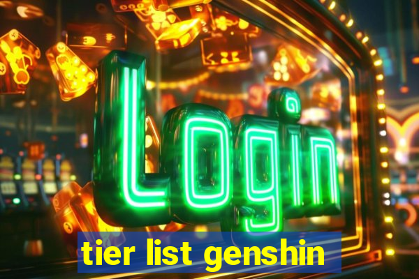 tier list genshin